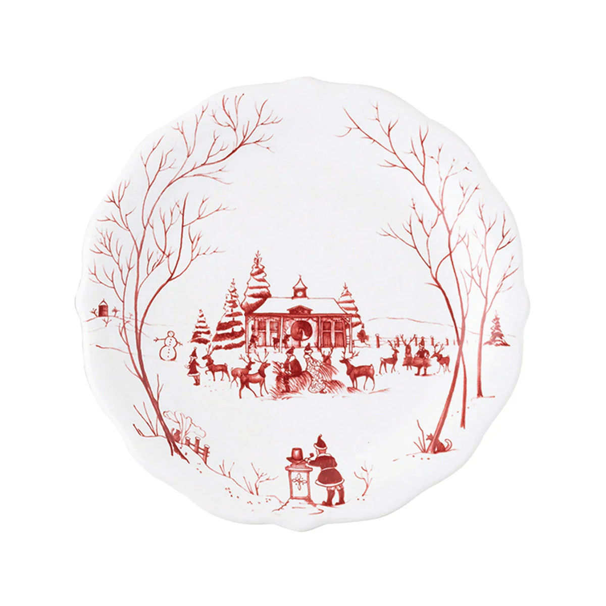 Juliska Country Estate Winter Frolic Party Plate Assorted Set/4 - Marcel’s Culinary Experience