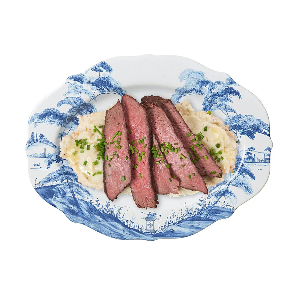 Juliska Country Estate 15" Platter - Delft Blue - Marcel’s Culinary Experience