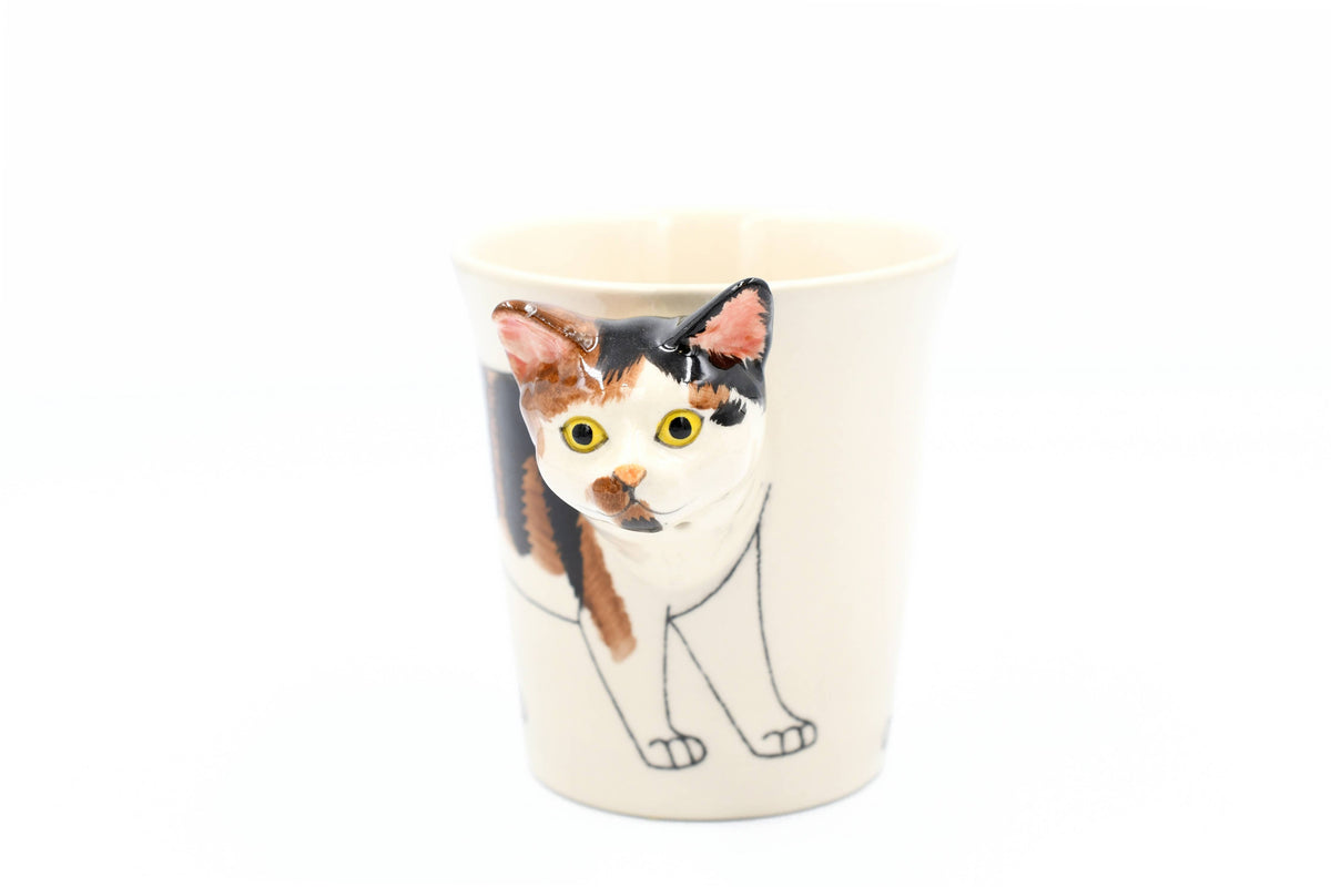 Calico Cat Mug, 10 oz