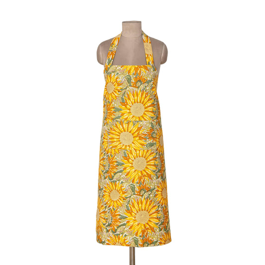Couleur Nature Sunflower Yellow & Green | Apron - Marcel’s Culinary Experience