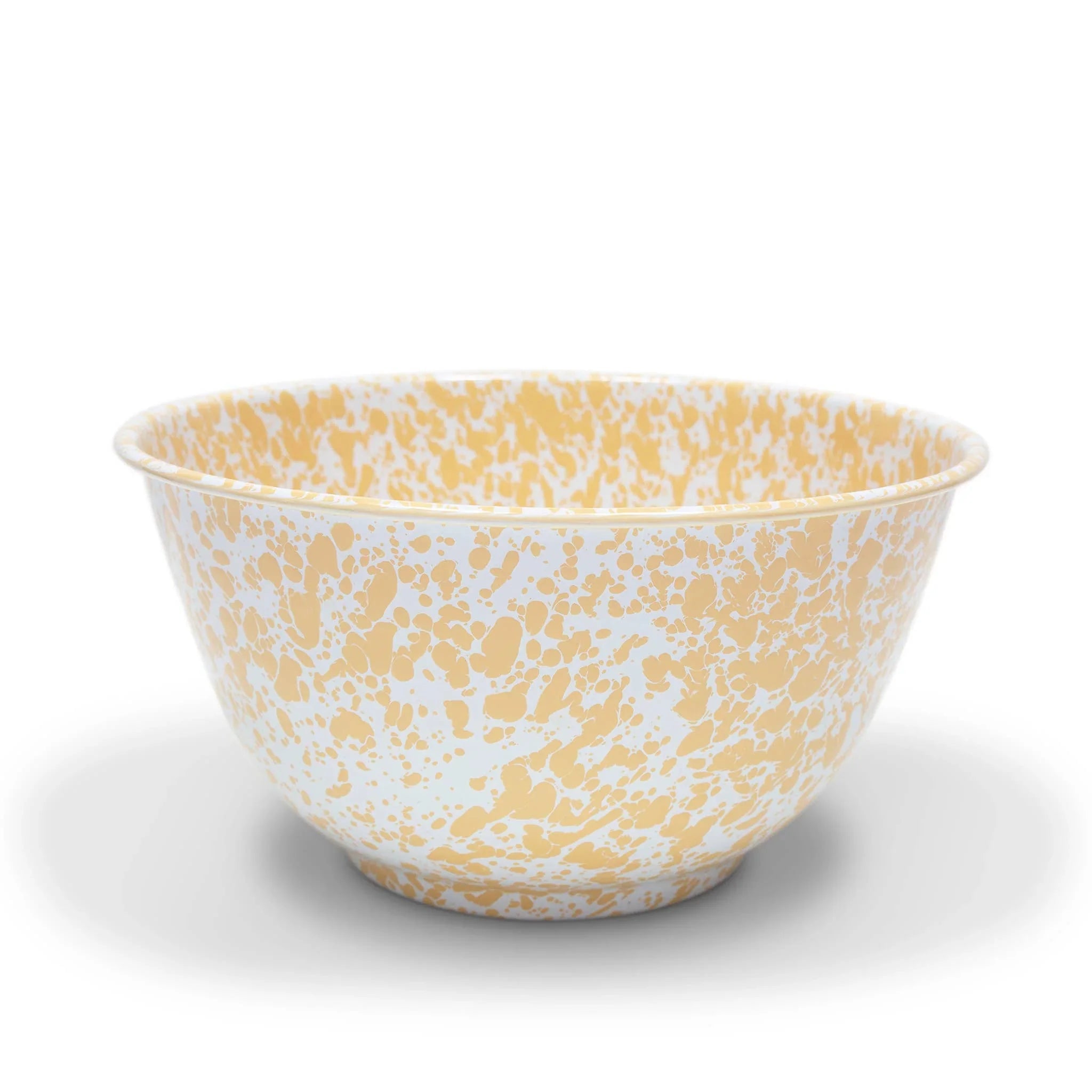 Crow Canyon Home Splatter Enamelware Salad Bowl - Thumbnail 3