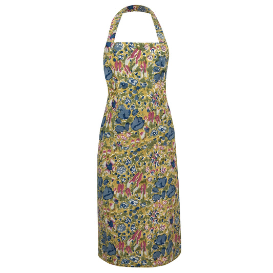 Couleur Nature Apron Jardin Blue & Vert - Marcel’s Culinary Experience