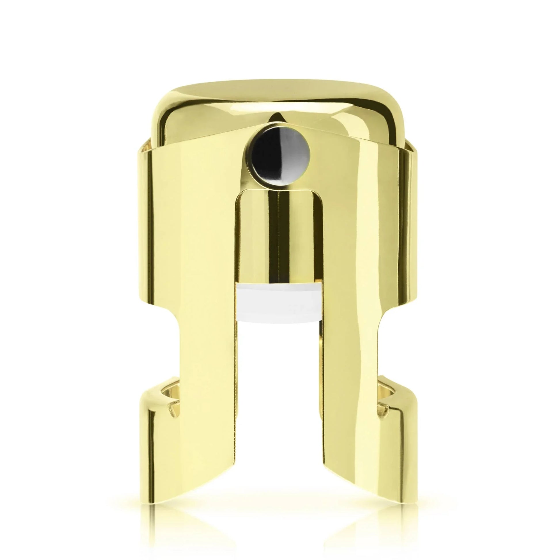Fizz Chrome Champagne Stopper - Silver or Gold - Marcel’s Culinary Experience
