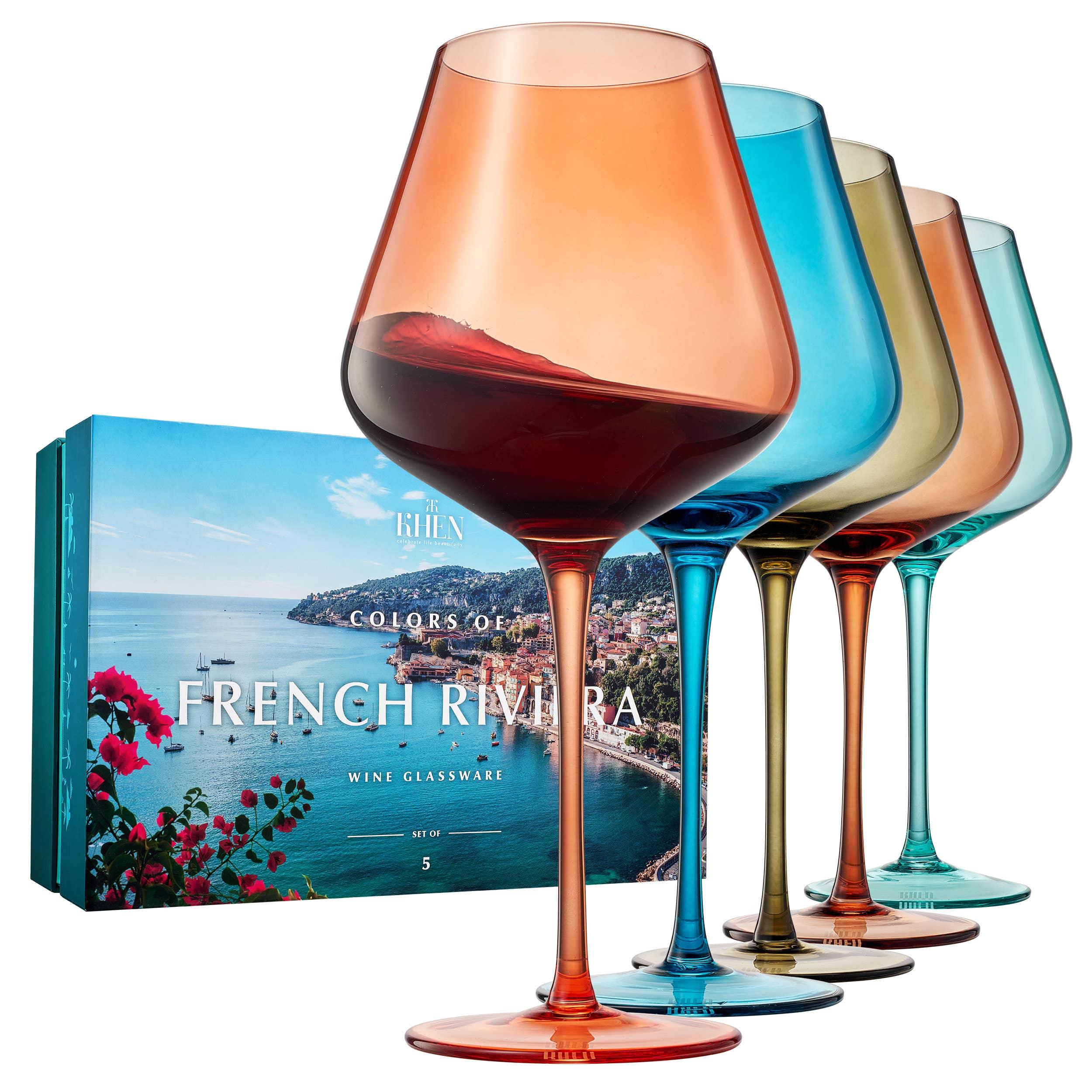 Marcel's Culinary Experience French Riviera Wine Glasses