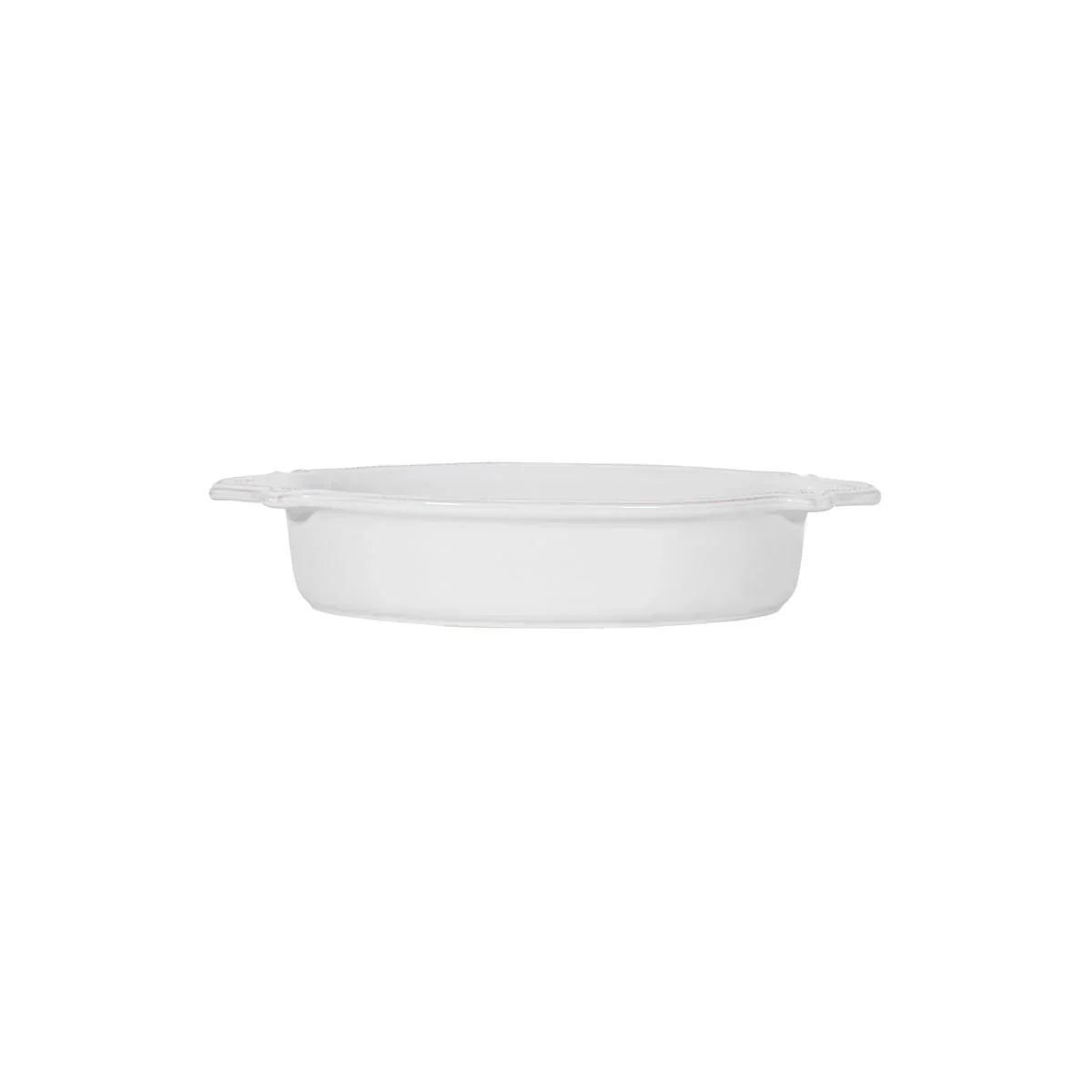 Juliska Berry & Thread 13" Oval Baker - Whitewash