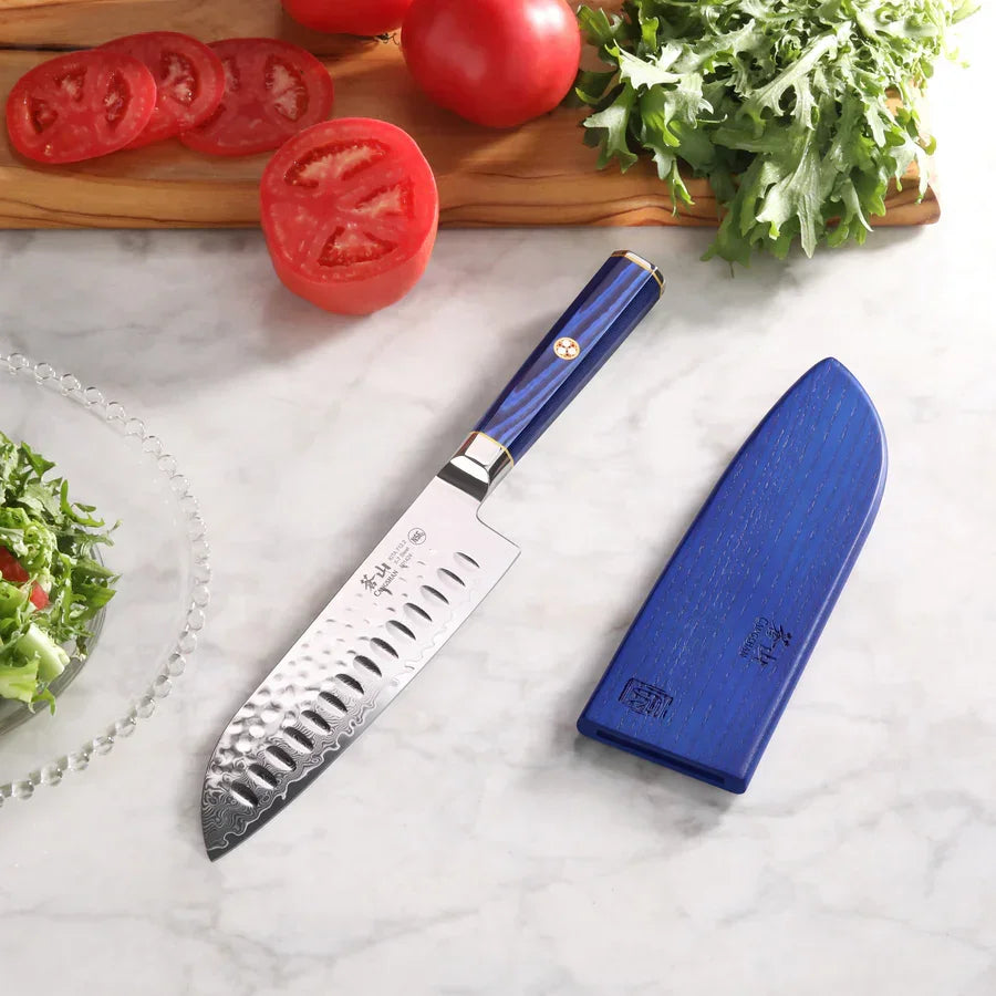 Cangshan Cutlery KITA Series Santoku Knife with Sheath - 7" - Marcel’s Culinary Experience
