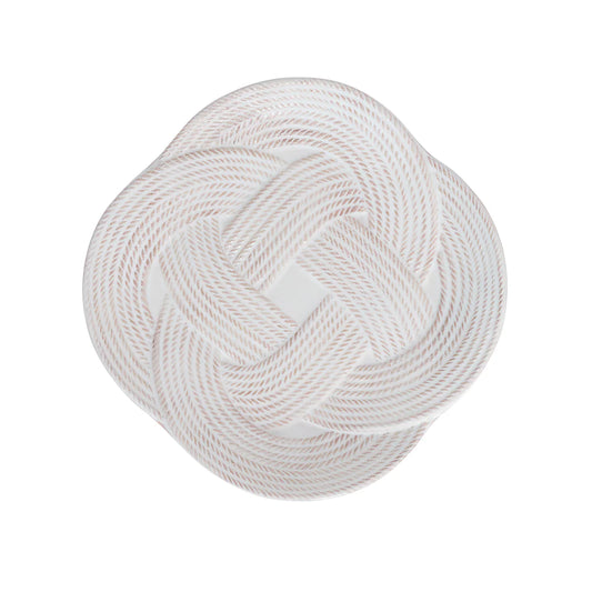 Juliska Le Panier Mystic Knot Dessert/Salad Plate - Whitewash