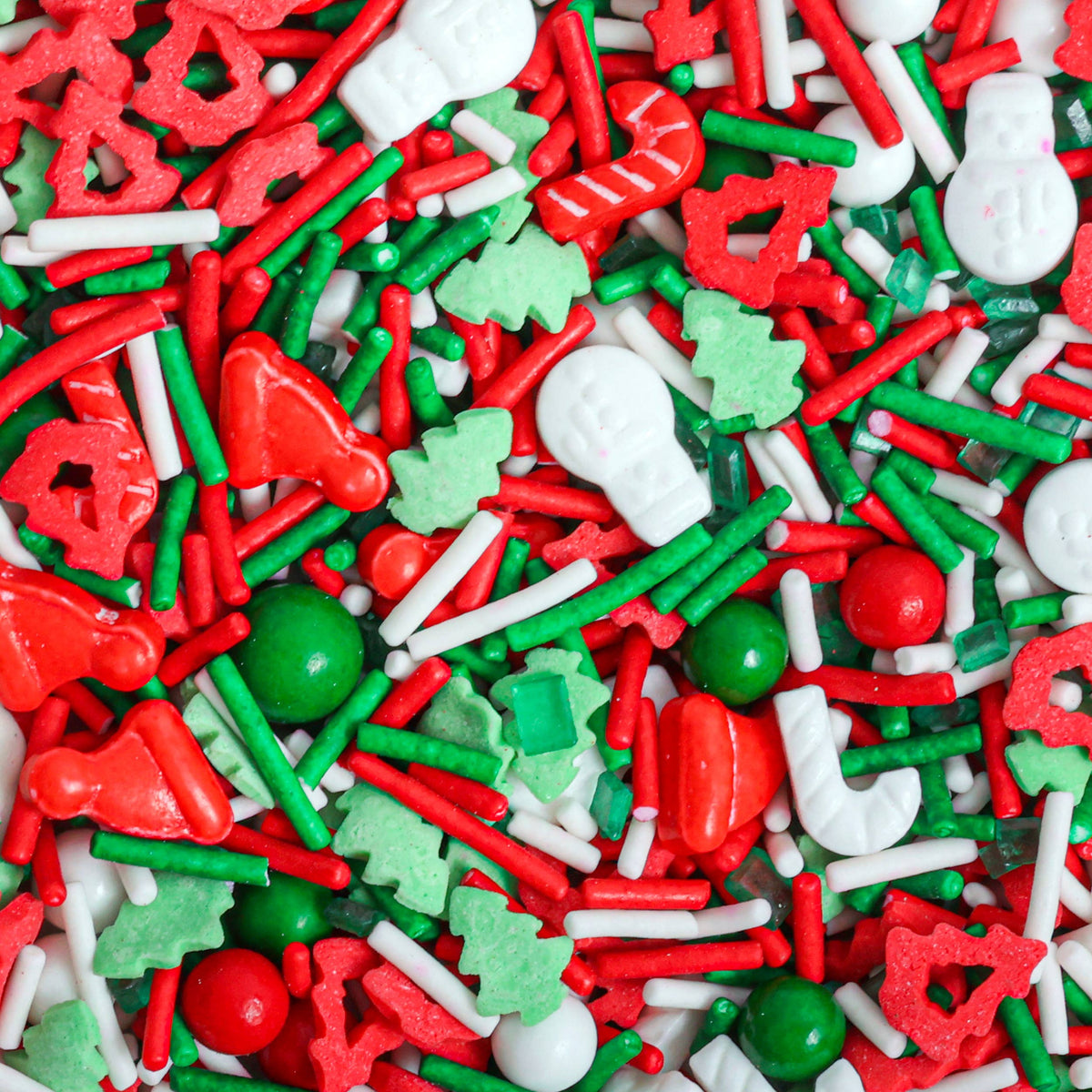 Sprinklemania Christmas Red Sprinkles, 3.5 oz Cube
