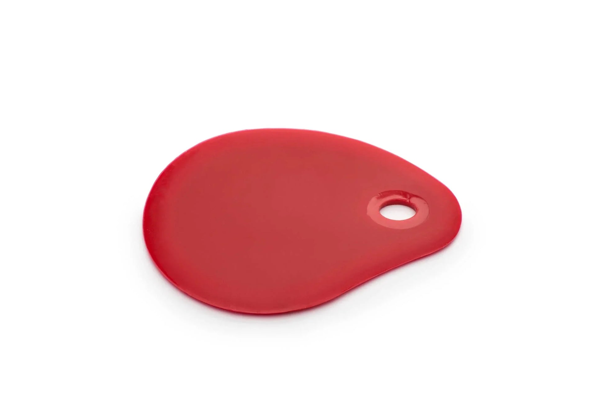 Silicone Bowl Scraper, Red, 5.5" x 4.5" - Marcel’s Culinary Experience