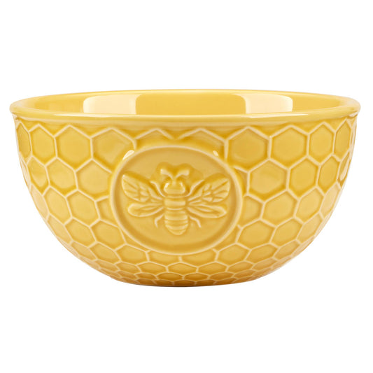 French Bees Embossed Honeycomb Ice Cream Bowl