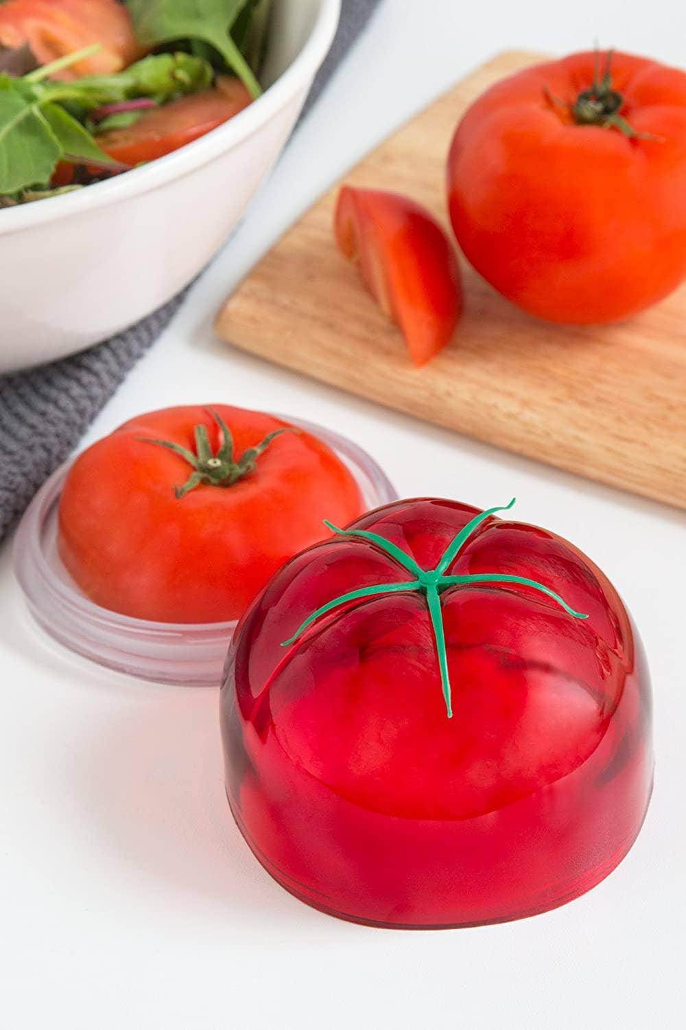 TULZ Tomato Save-A-Half, Red, 4" x 4" x 3" - Marcel’s Culinary Experience