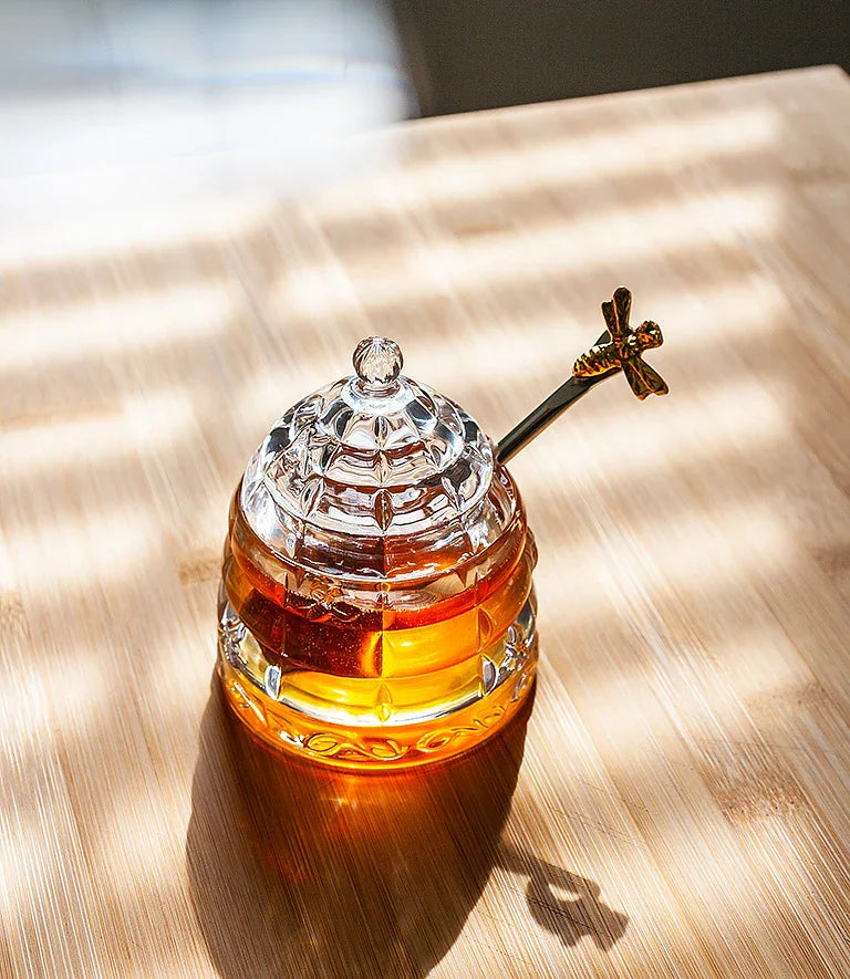 Beehive Honey Pot with Lid - Marcel’s Culinary Experience