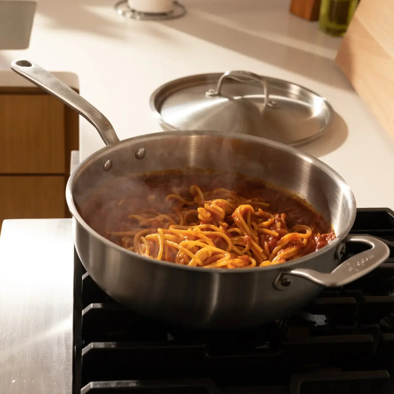Made In Stainless Clad Saucier