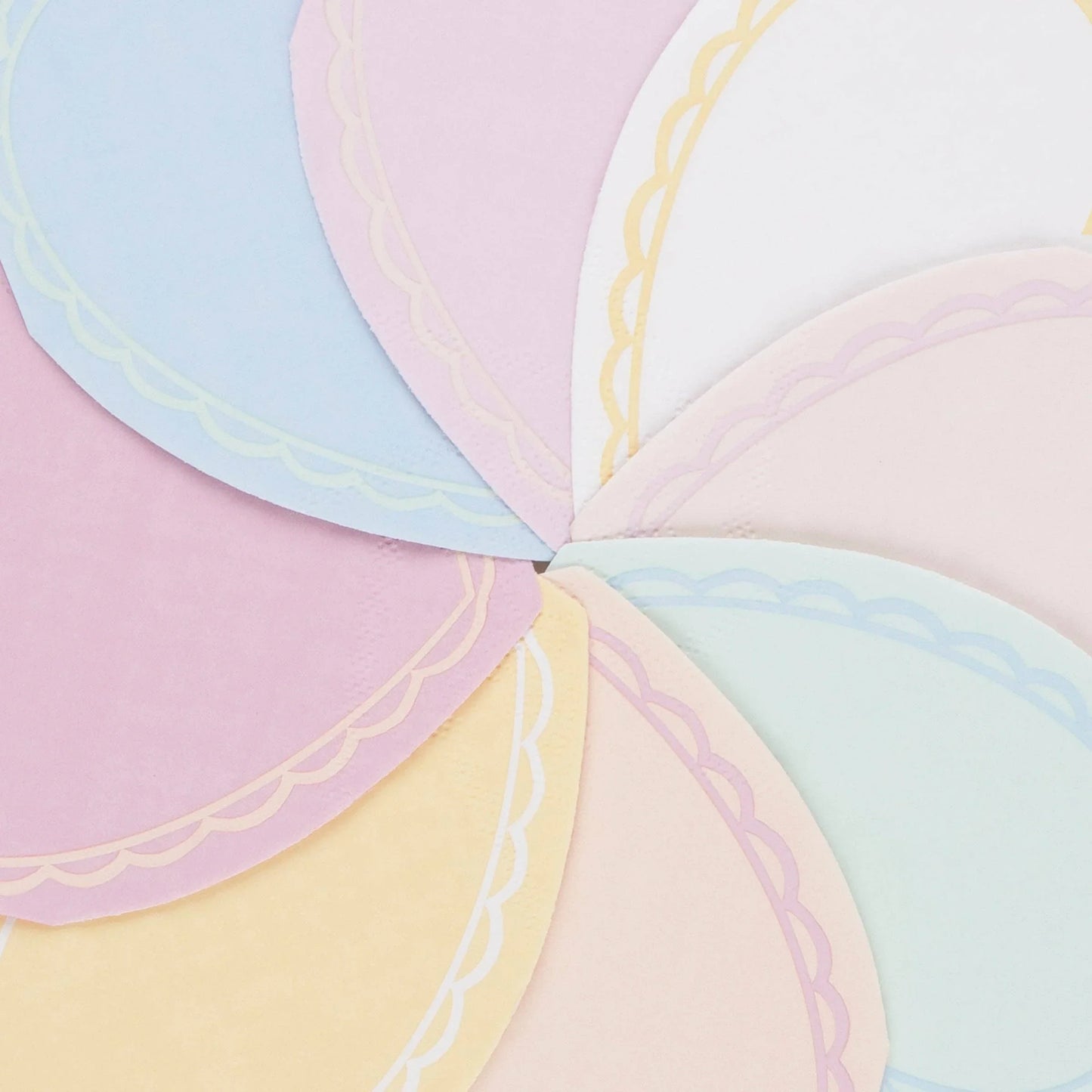 Meri Meri Pastel Heart Small Napkins