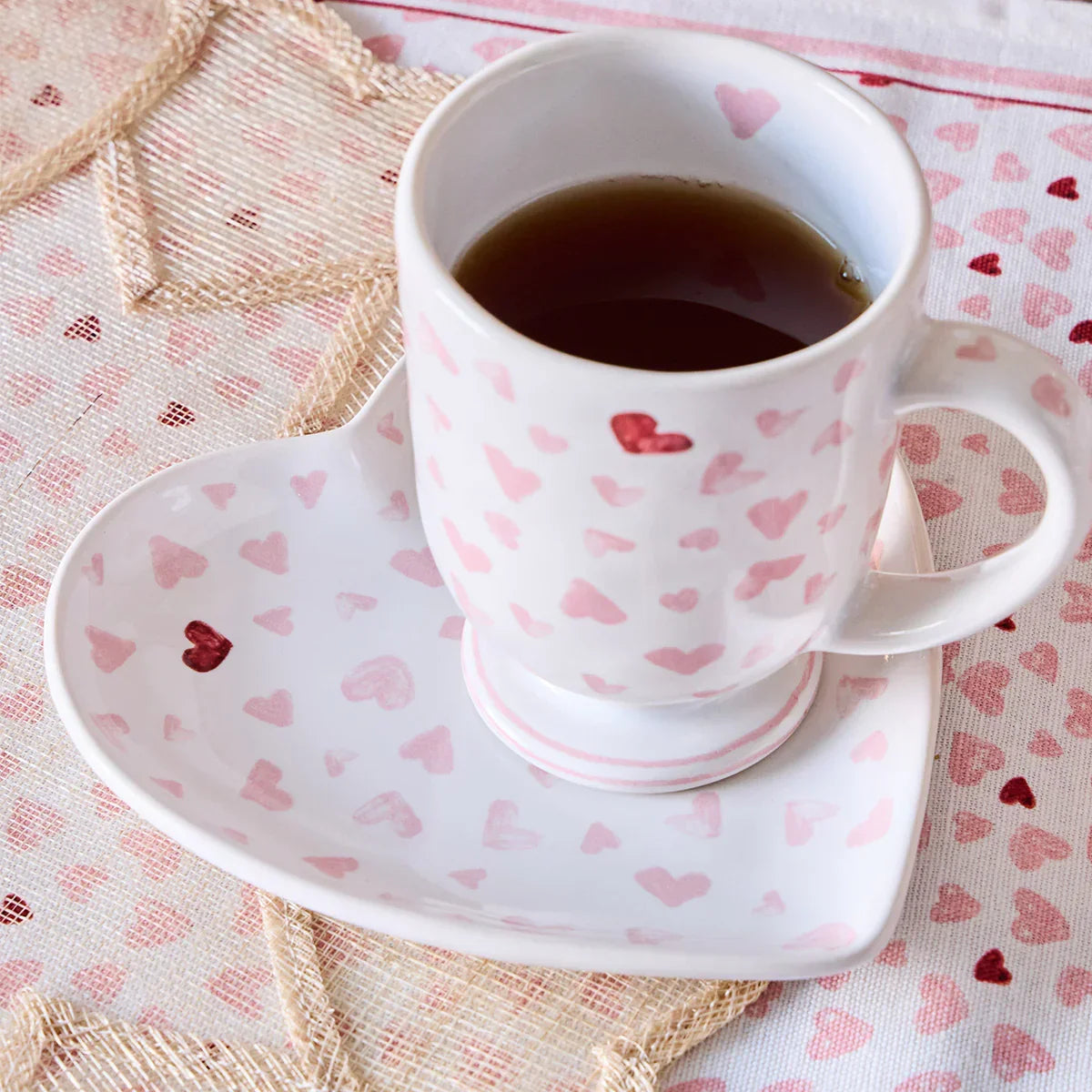Juliska Love You More 7" Heart Tray