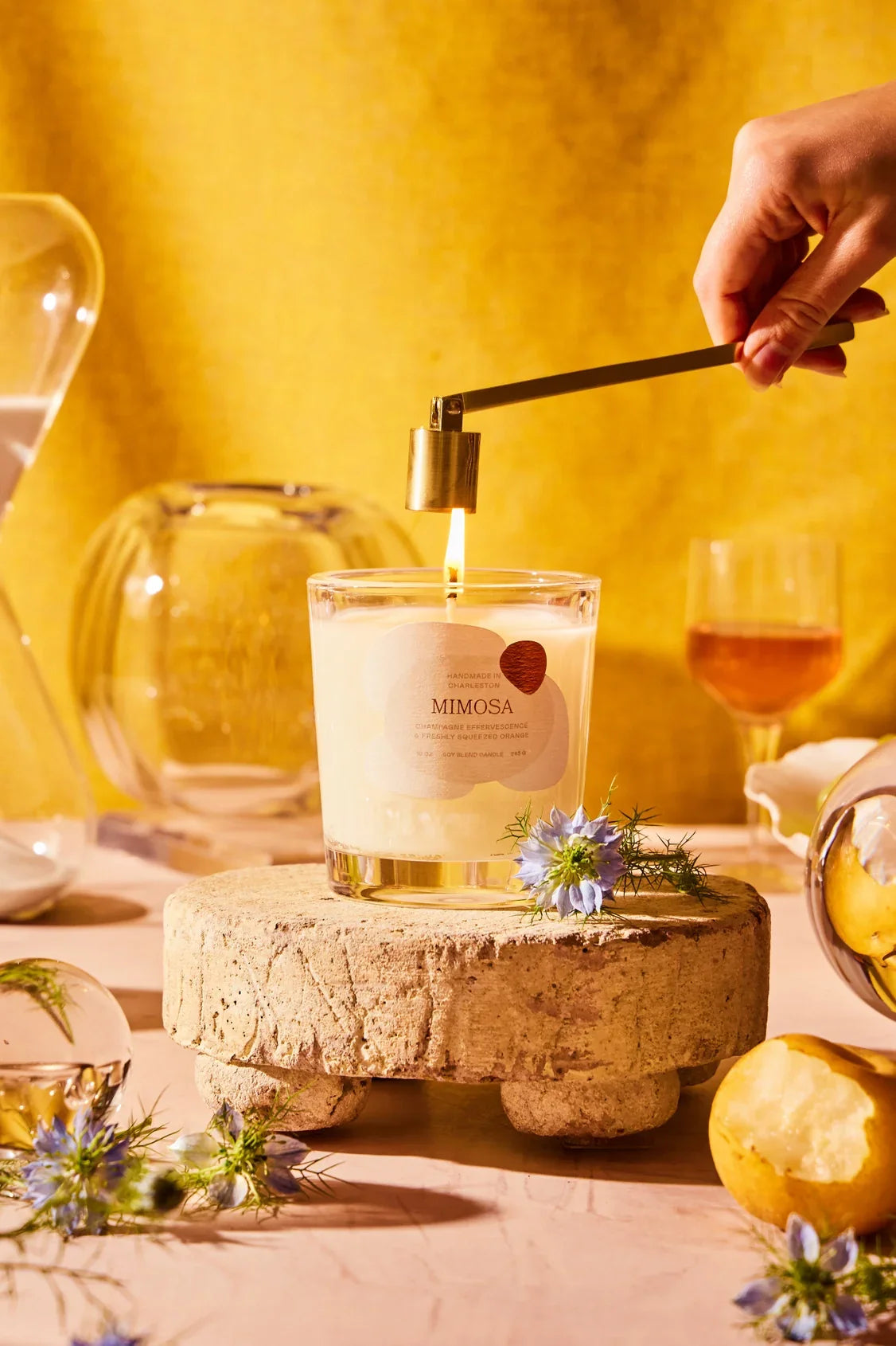 Rewined Mimosa Candle 10oz - Marcel’s Culinary Experience