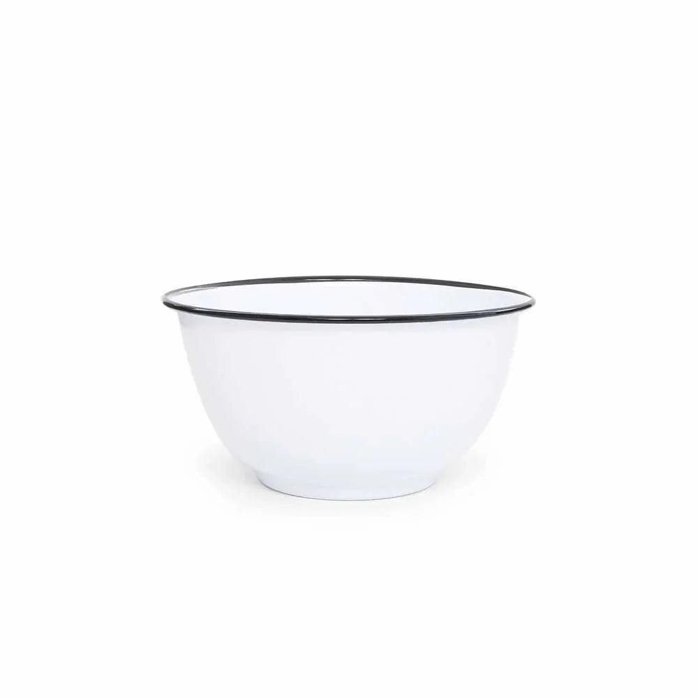 Vintage Enamelware Large Salad Bowl - Marcel’s Culinary Experience