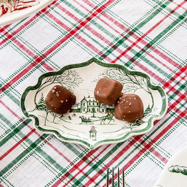 Juliska Country Estate Winter Frolic Gift Tray - Evergreen - Marcel’s Culinary Experience