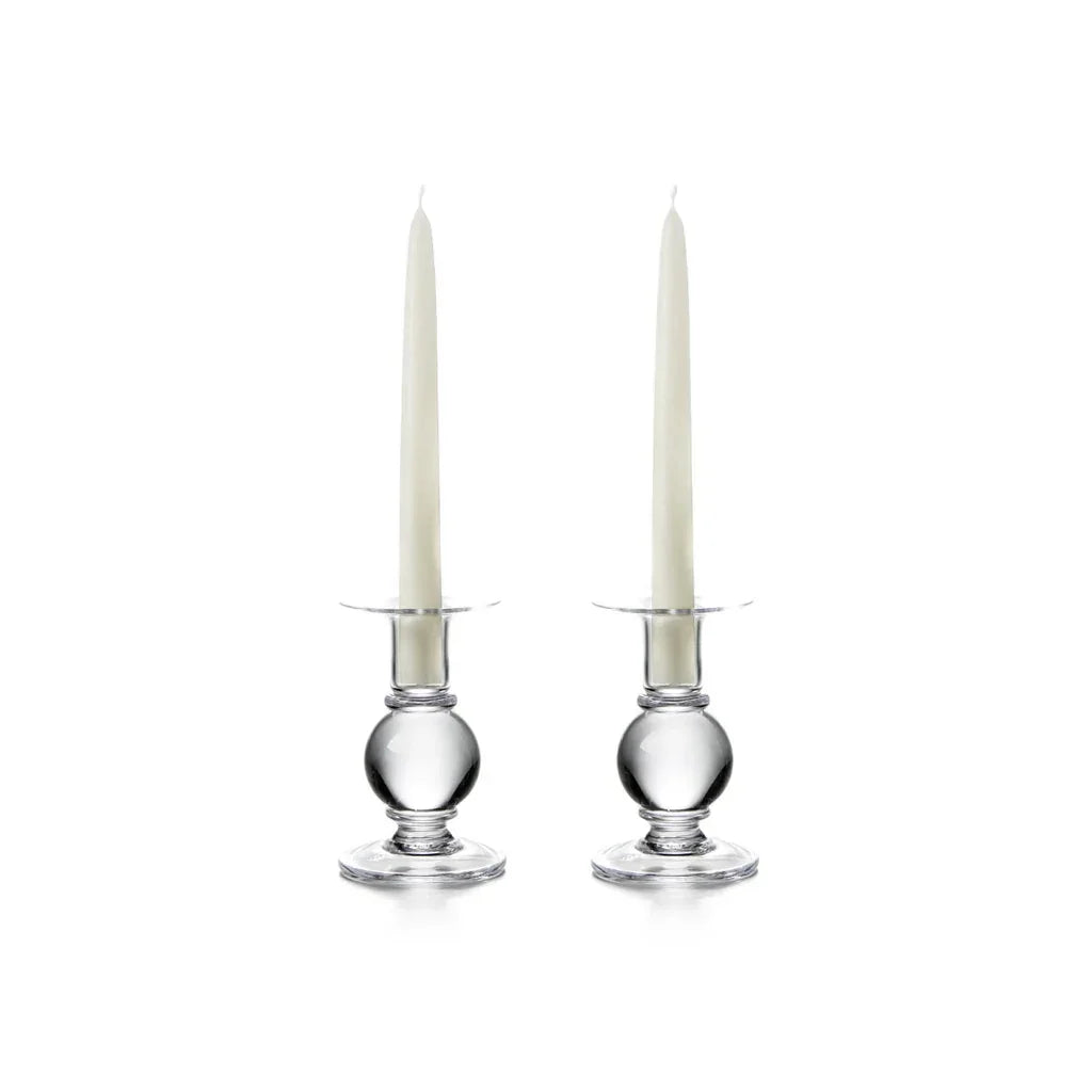 Simon Pearce Hartland Candlestick, Set of 2, Small