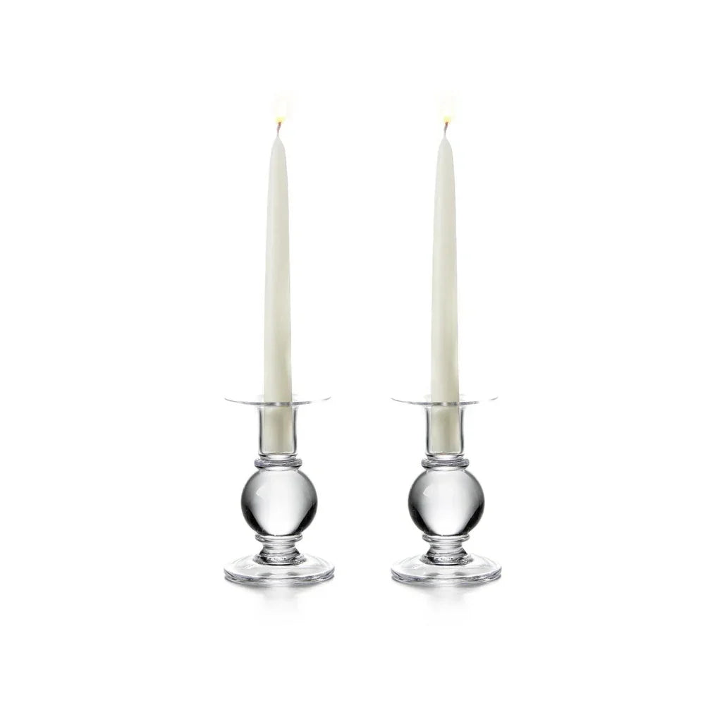 Simon Pearce Hartland Candlestick, Set of 2, Small