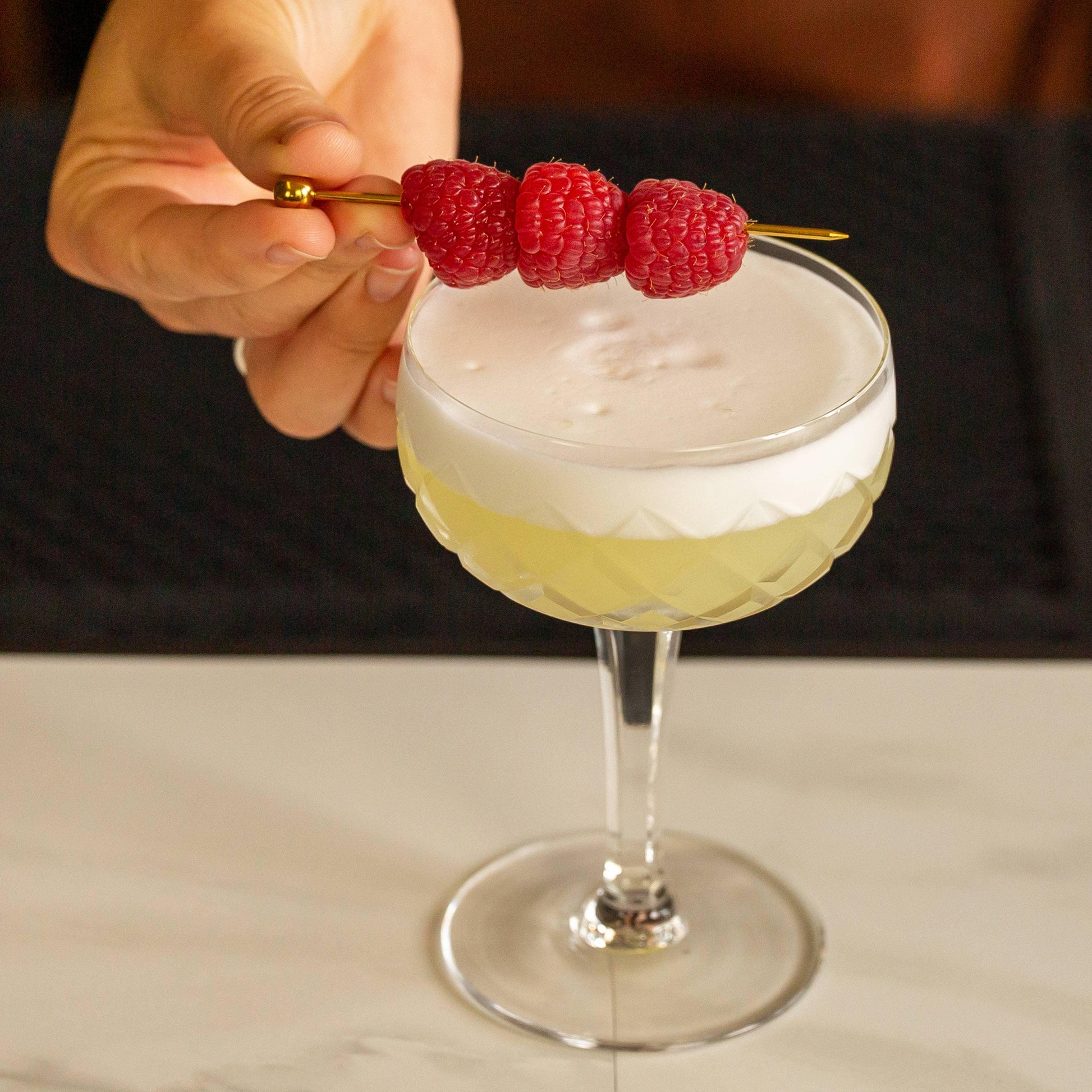 Cocktail Picks for Garnishes, Gold (12 Piece, Short) - Marcel’s Culinary Experience