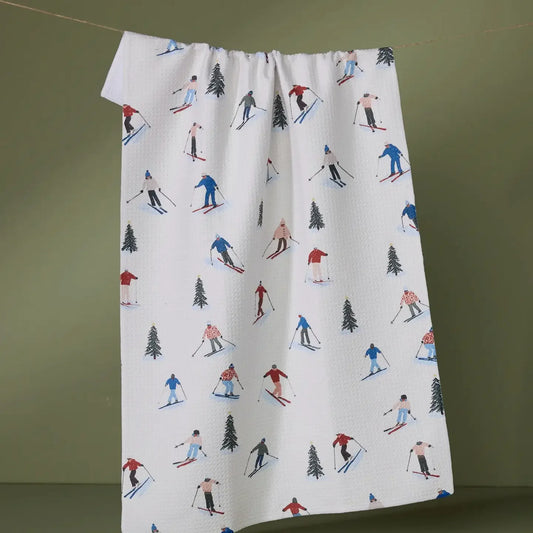Geometry Alpine Run Tea Towel - Marcel’s Culinary Experience