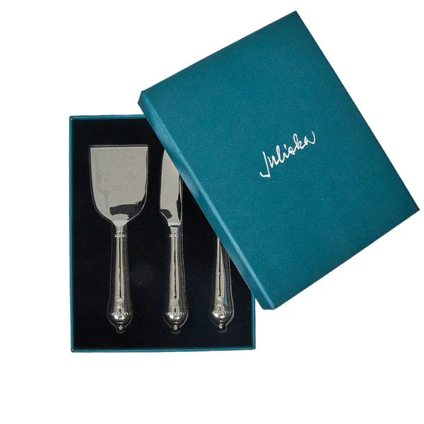 Berry & Thread Cheese Knife Assorted Set/3 - Polished - Marcel’s Culinary Experience