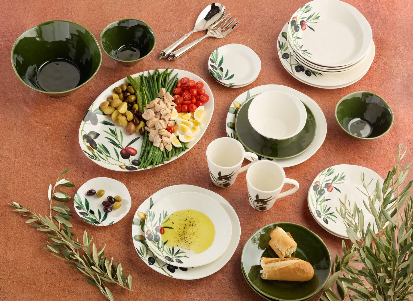 Oliva Canapé Plate 6 in.