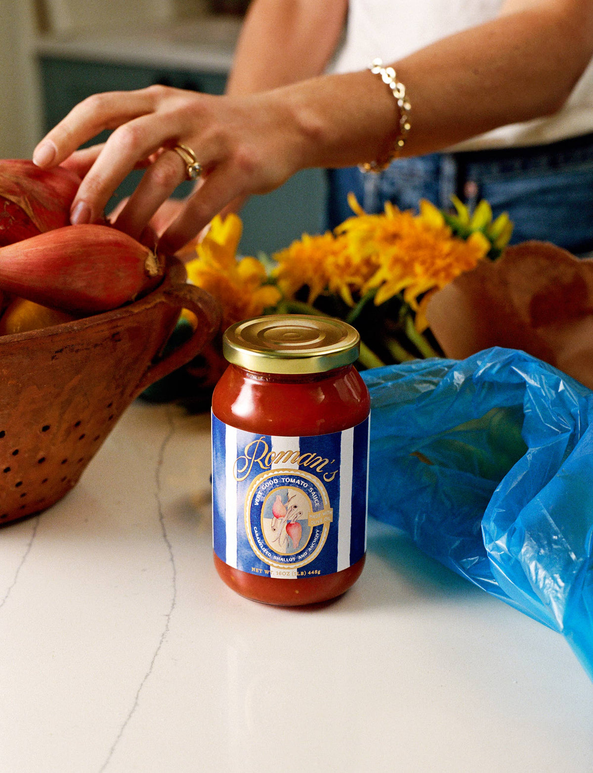 Roman's Caramelized Shallot & Anchovy Pasta Sauce