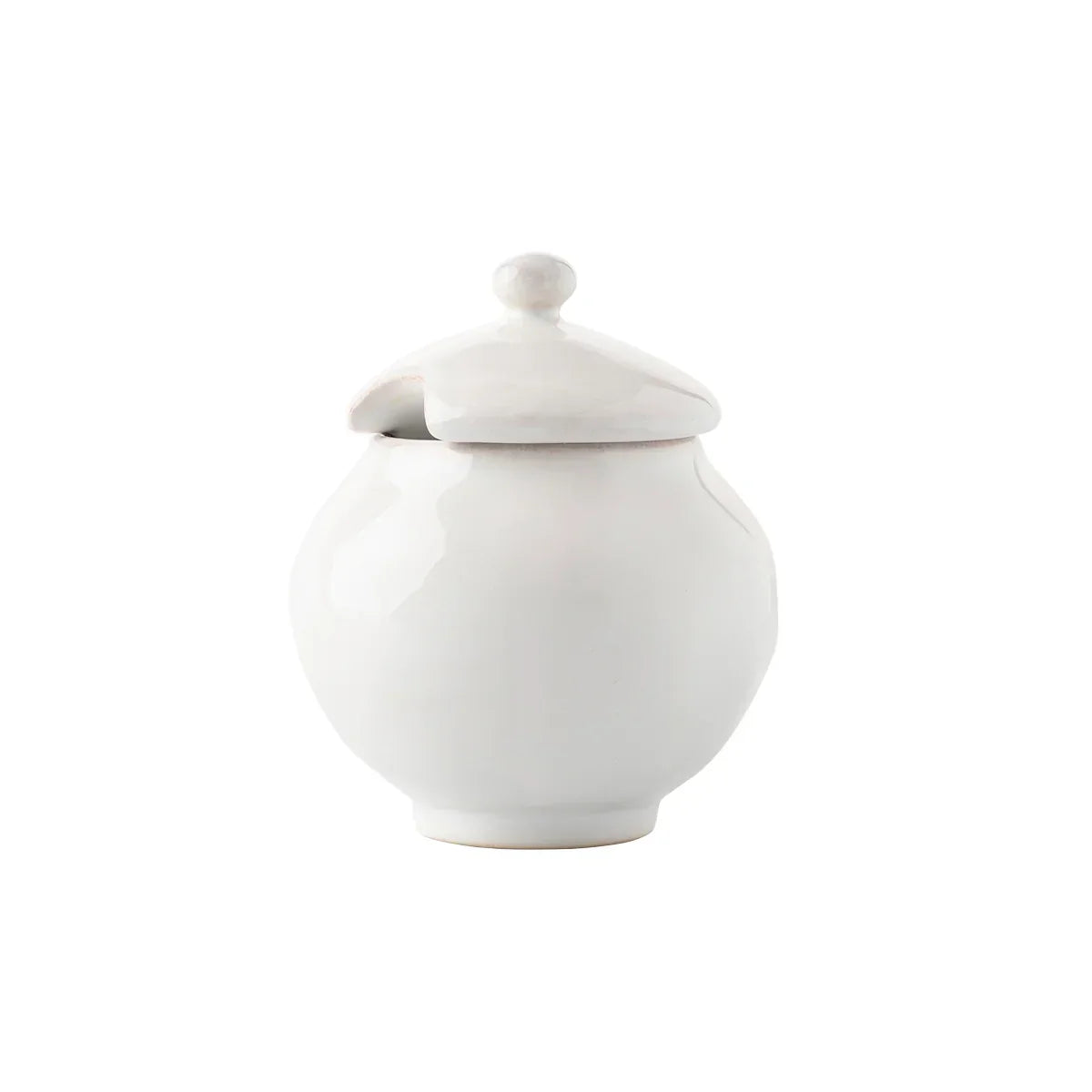 Juliska Puro Sugar Bowl with Lid - Whitewash