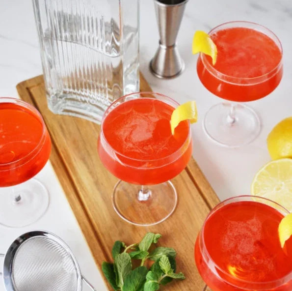 Stemmed Crystal Coupe Glass - Marcel’s Culinary Experience