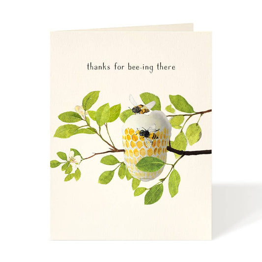 Burnet's Bees Solidarity and Thank You Greeting Card