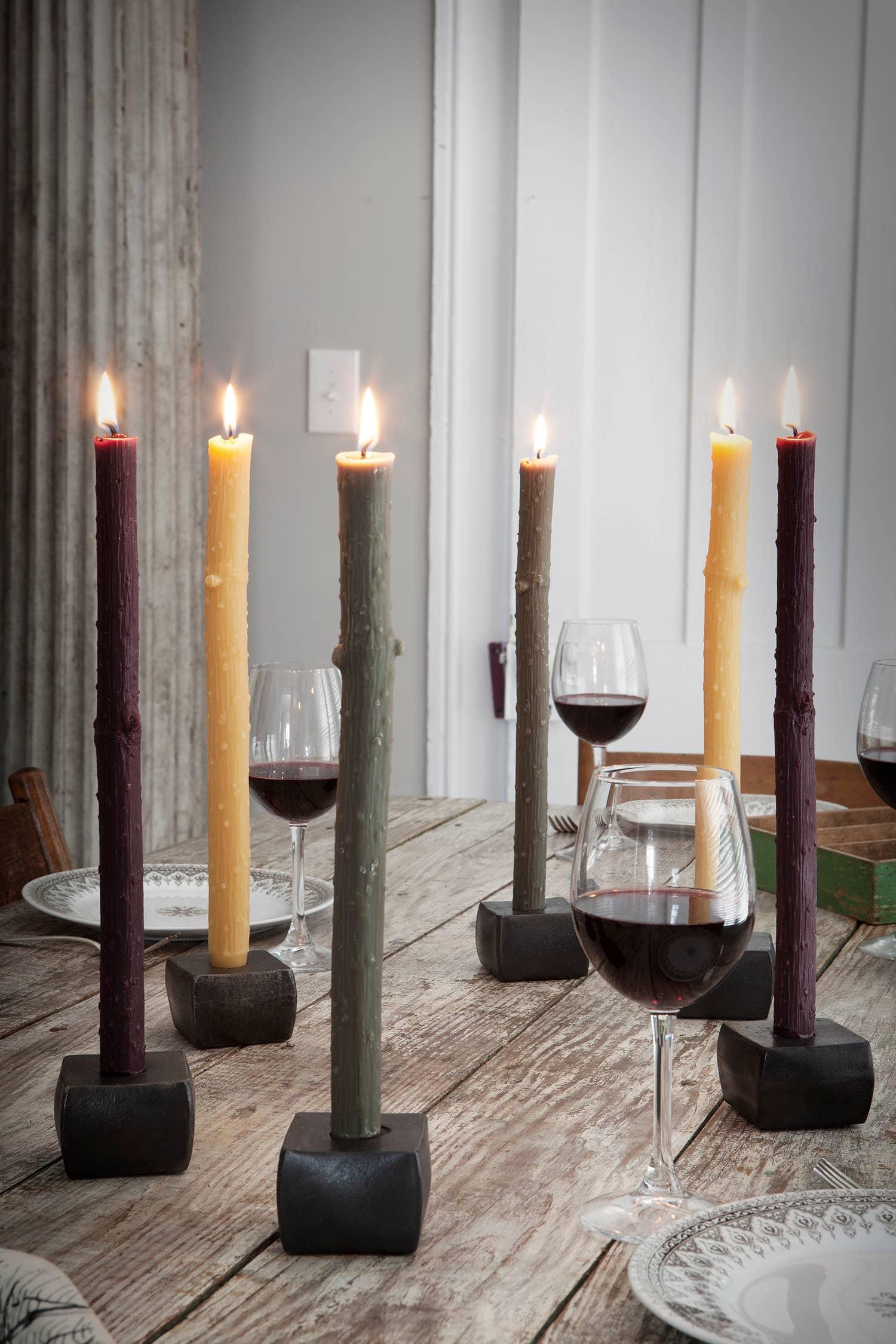 12" Twig Taper Candles - Marcel’s Culinary Experience