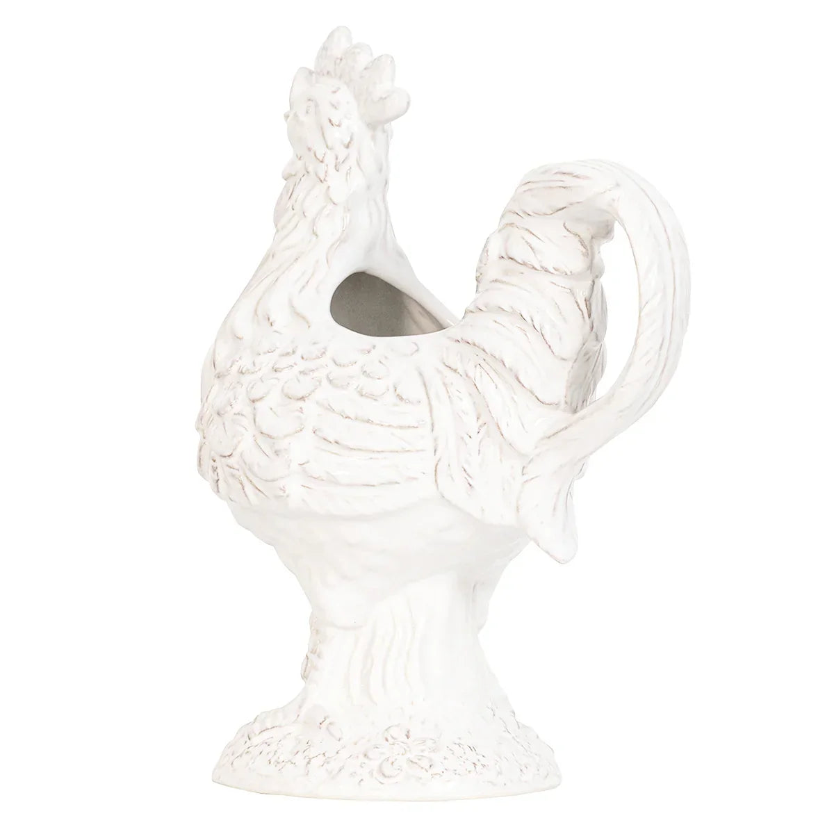 Juliska Clever Creatures Ceramic Rooster Pitcher