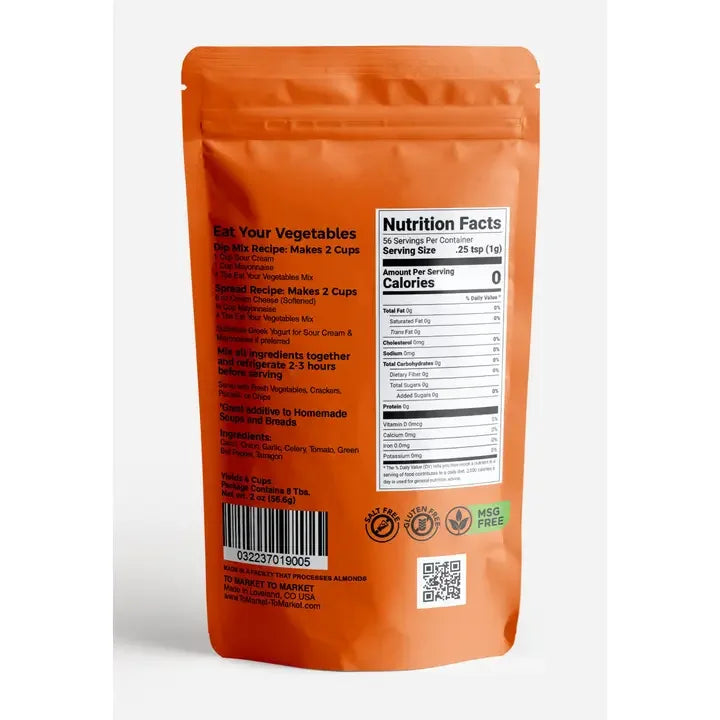 Eat Your Vegatables - Dip Mix - Marcel’s Culinary Experience