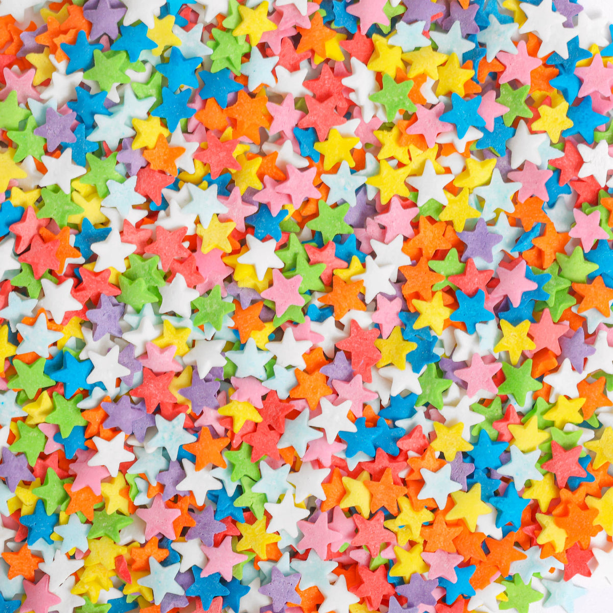 Sprinklemania Stars Sprinkles, 3.5 oz Cube