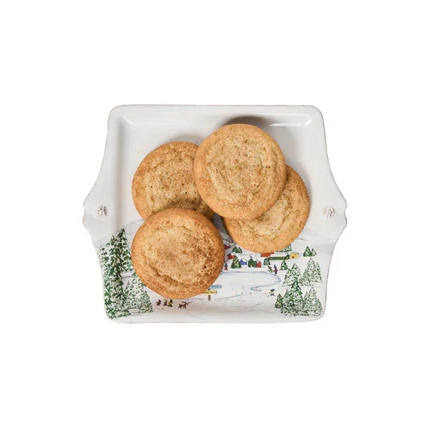 Juliska Berry & Thread North Pole 10" Cookie Tray - Marcel’s Culinary Experience