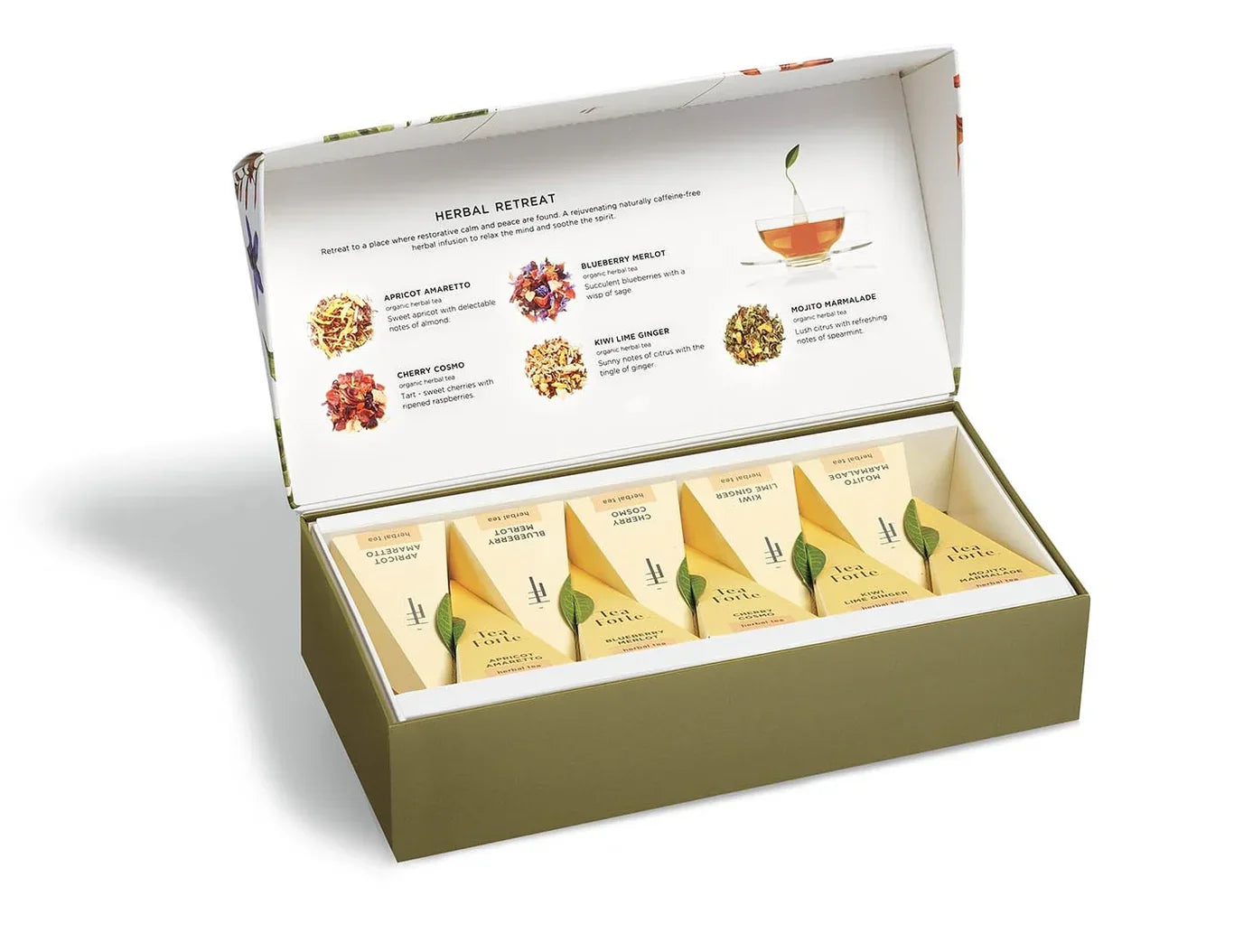 Tea Forte Herbal Retreat Petite Presentation Box - Marcel’s Culinary Experience