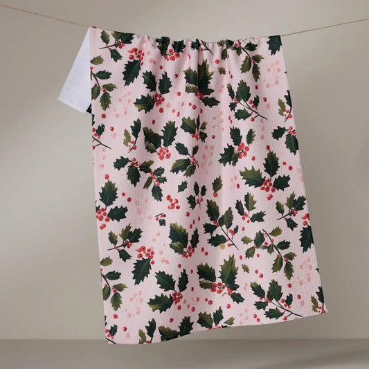 Geometry Blushberry Tea Towel - Marcel’s Culinary Experience