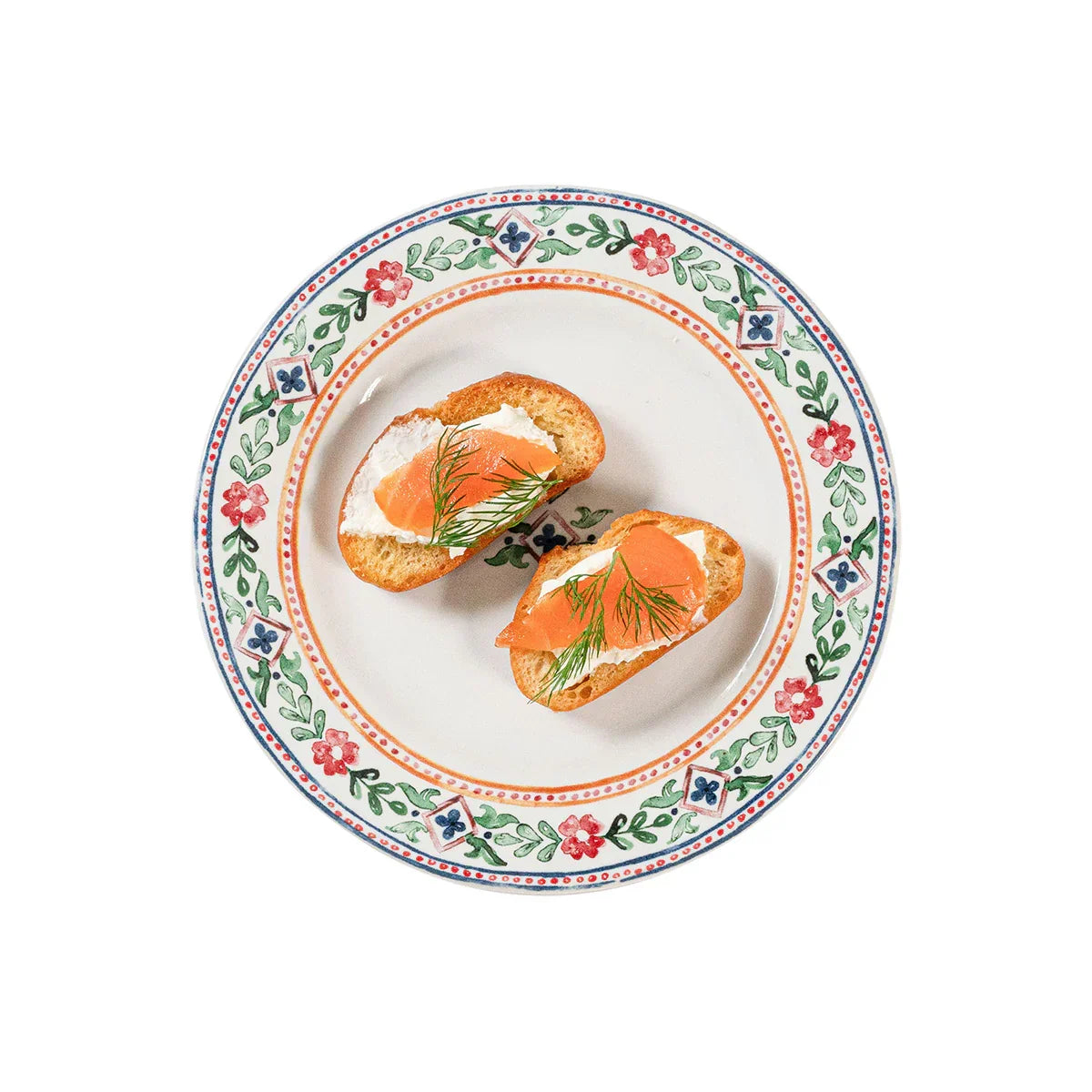 Juliska Heidi Cocktail Plate - Multi