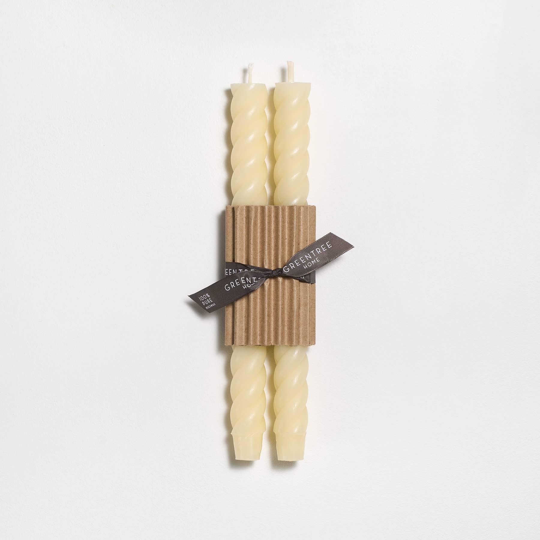 10" Rope Taper Candles - Marcel’s Culinary Experience