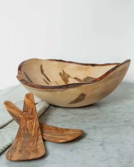Peterman's 15" Ambrosia Maple Oval Bowl - Marcel’s Culinary Experience