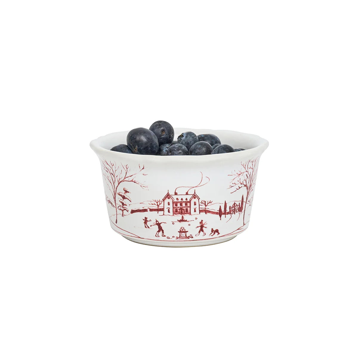 Juliska Country Estate Winter Frolic Ramekin - Ruby