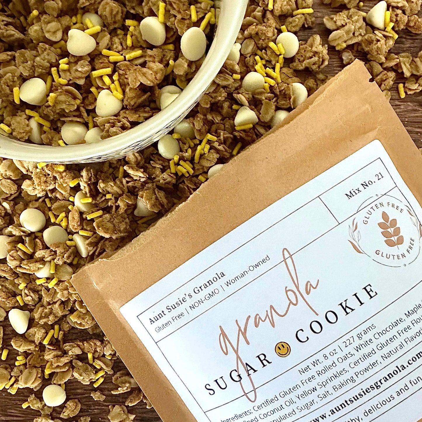 Sugar Cookie Granola - Marcel’s Culinary Experience