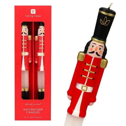 Nutcracker Christmas Candles | 2 Pack | Christmas Decor | - Marcel’s Culinary Experience