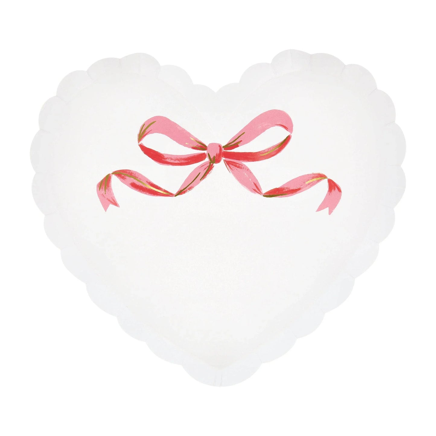 Meri Meri Coquette Heart Plates