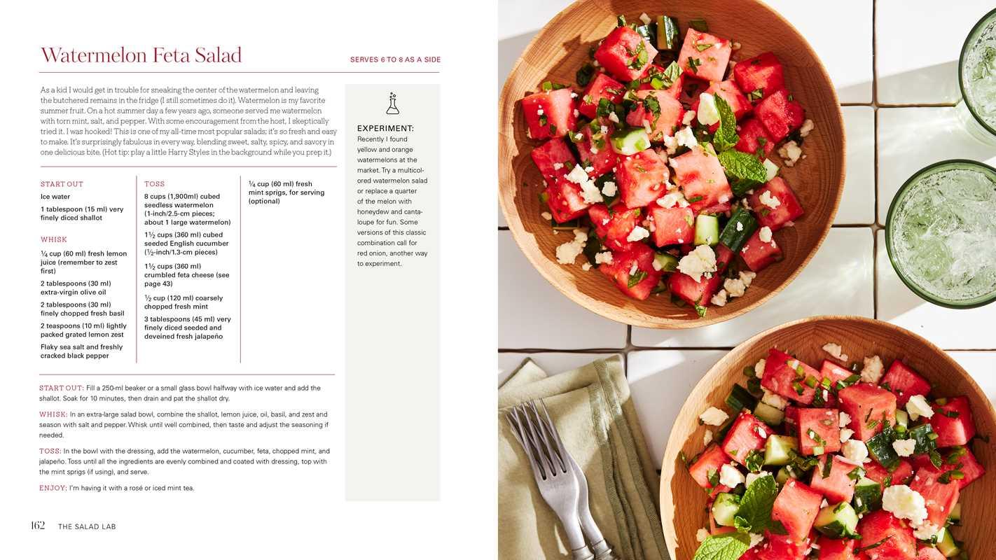 Salad Lab: Whisk, Toss, Enjoy! by Darlene Schrijver - Marcel’s Culinary Experience