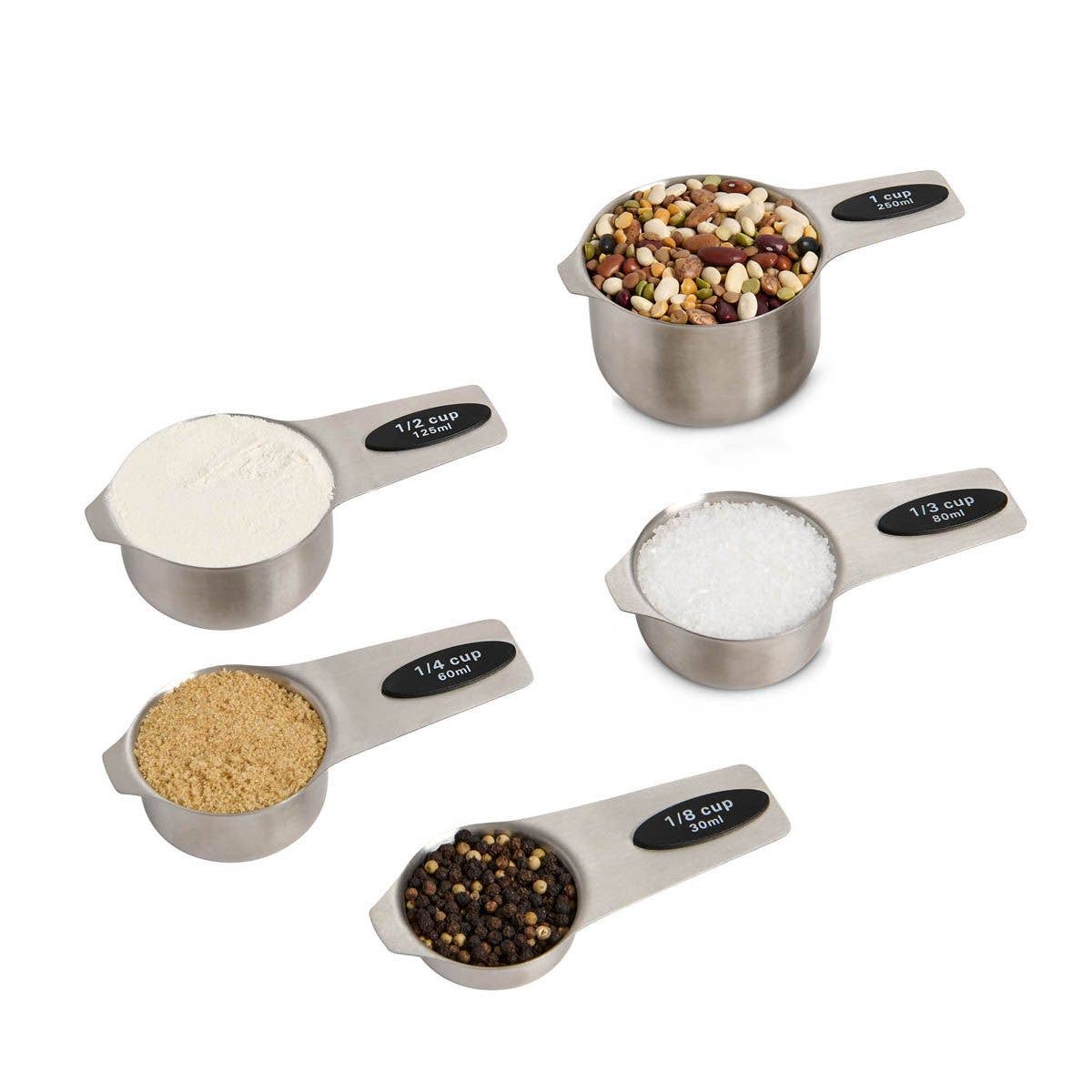 Baking Magnetic Measuring Cups, 5-Piece Set
