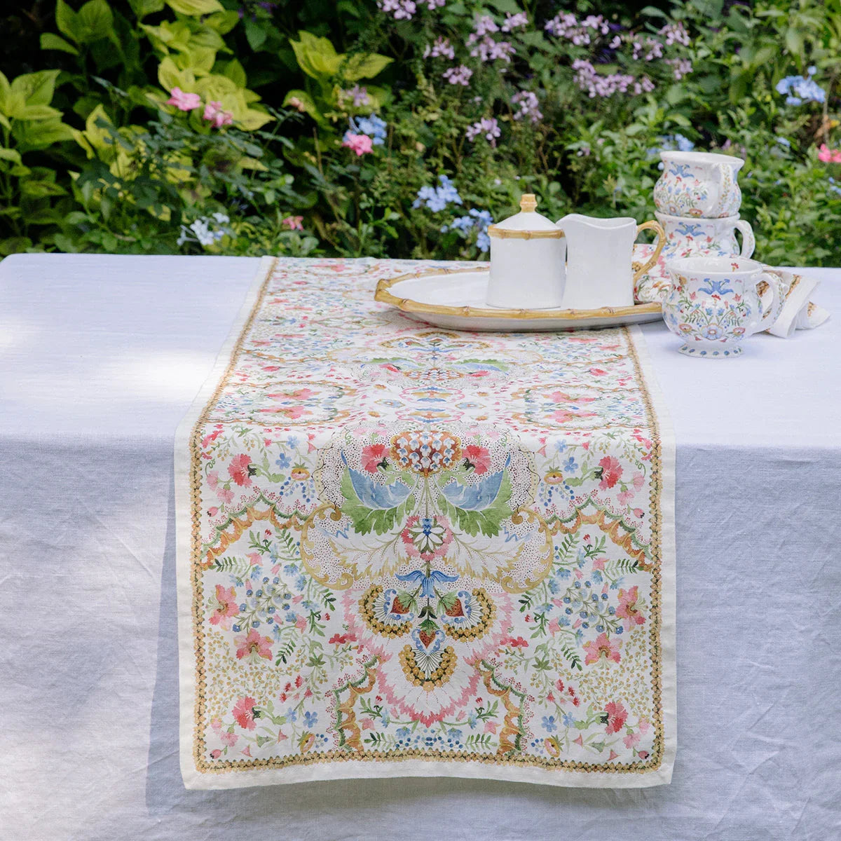 Juliska Sofia Table Runner - 18" x 90"