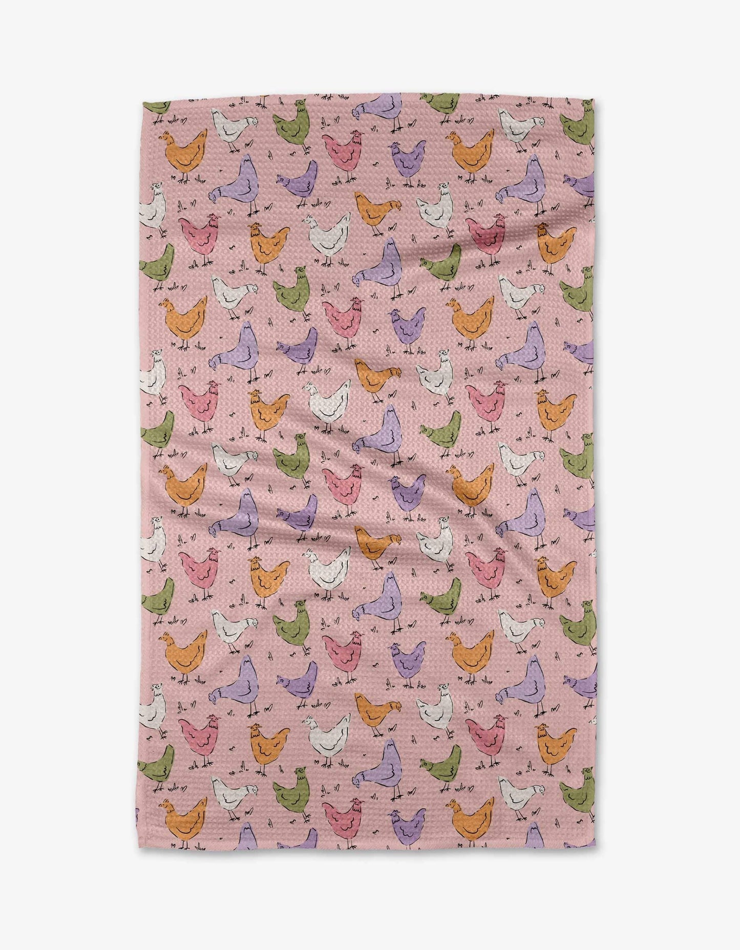 Geometry Spring Chickens Tea Towel - Marcel’s Culinary Experience